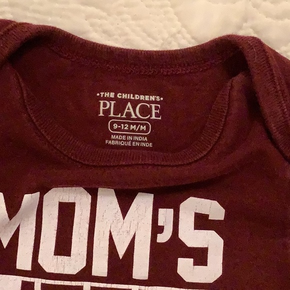 The Childrens Place Long Sleeve Onesie, Siize 9-12 Mos. - Picture 3 of 3